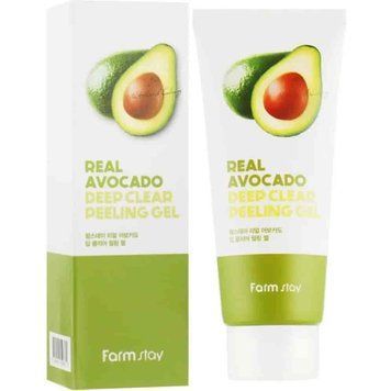Зволожуючий пілінг-гель FarmStay Real Avocado Deep Clear Peeling Gel з екстрактом авокадо 100 мл FrmSt-0033 фото