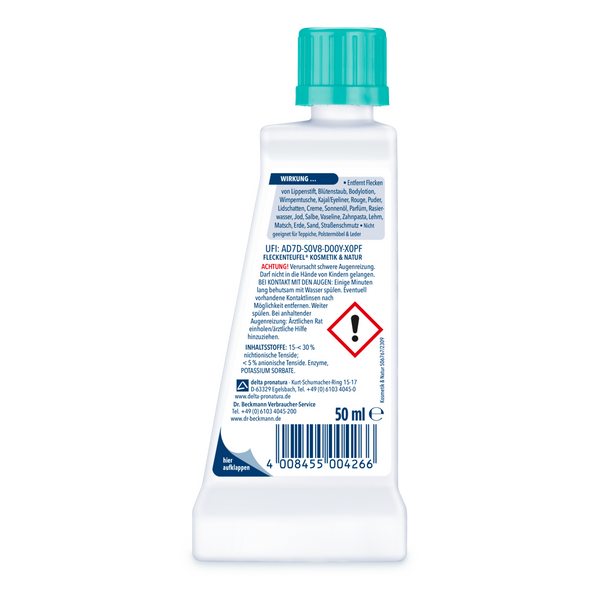 Средство от пятен косметики и травы Dr. Beckmann Fleckenteufel Kosmetik & Natur 50мл Dr.B-W-000030 фото