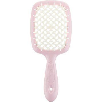 Janeke Superbrush Small Щітка для волосся світло рожева з білим 94SP234PNK фото