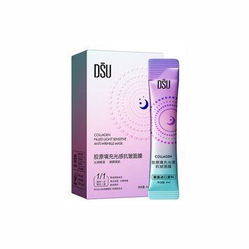 Противікова нічна маска для обличчя Dsu Collagen Filled Light Sensative Anti Wrinkle Mask 4мл NN-05498204 фото