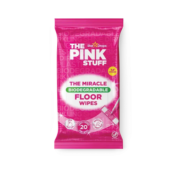 Салфетки для пола The Pink Stuff Biodegradable Floor Wipes 20шт pss035 фото