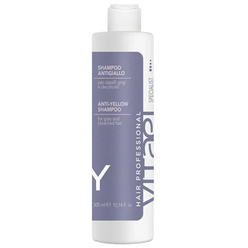 VITAEL ANTI-YELLOW SHAMPOO Шампунь для блондинок антижовтизна 300 мл VTL-AY-S-300 фото