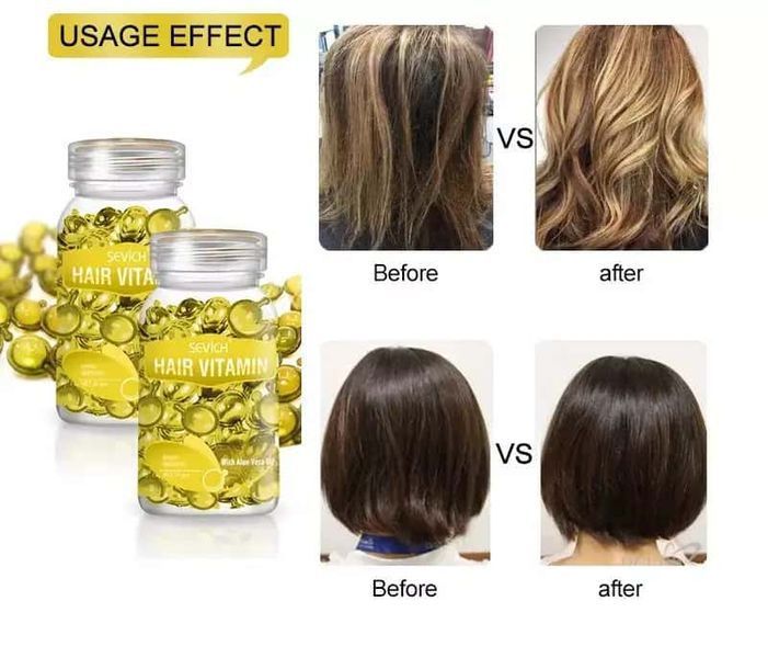 Капсули для волосся "Сила та м'якість" Sevich Hair Vitamin With Aloe Vera Oil 30шт Sev-30-04 фото