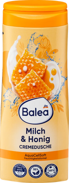 Крем-гель для душу з молоком та медом, Balea 300 мл 1239183 фото