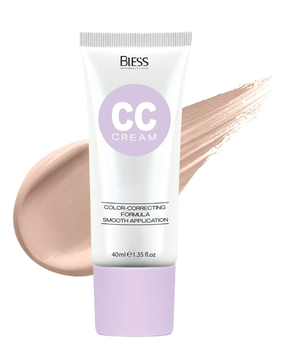Тональный CC-крем Bless Beauty для лица CC CREAM 40мл 02 Light BB-CCC-1000 фото