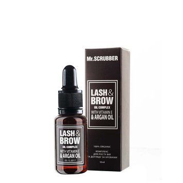 Олія для брів і вій Lash & Brow Oil Complex Mr.SCRUBBER 10мл 0086 фото