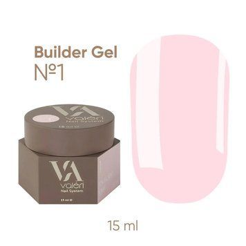 Builder gel Valeri 15мл 01 ihf-uba-3da фото