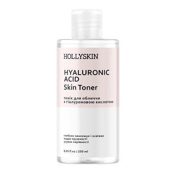 Тонік для обличчя HOLLYSKIN Hyaluronic Acid Skin Toner 250мл 0074h фото
