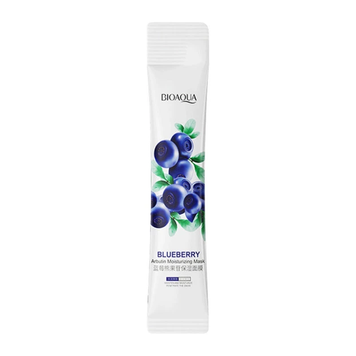 Зволожуюча та відновлювальна маска з Чорниці в саше BIOAQUA Blueberry Arbutin Moisturizing Mask 4мл BA-FM-13 фото