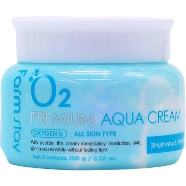 Зволожувальний крем з киснем FarmStay Premium O2 Aqua Cream 100г 805293 фото