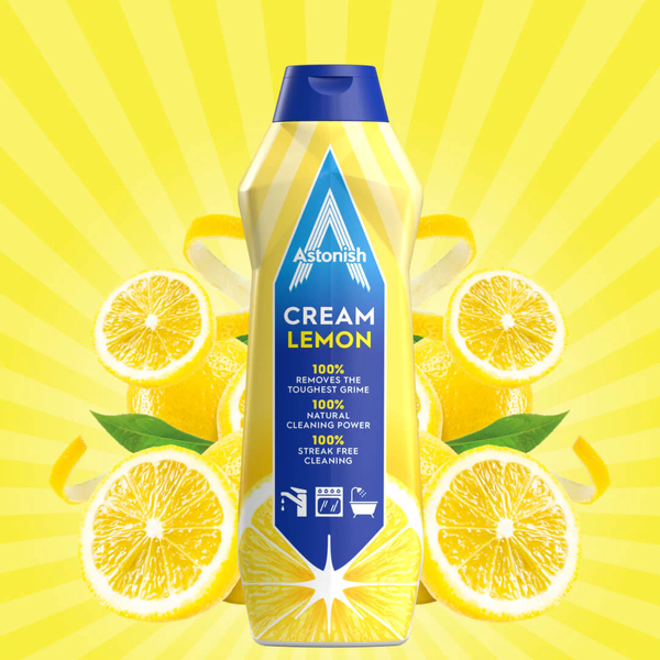 Крем-очиститель Astonish "Cream" Lemon 500мл C2370 фото