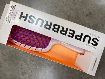 Janeke Superbrush Щітка для волосся, Світло рожева з фіолетовии JSB-2 фото