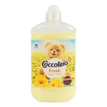 Кондиціонер для білизни Coccolino Happy Yellow 1.7л (74 прання) 01i-670 фото