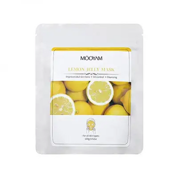 Альгінатна маска з лимоном від набряклості шкіри MOOYAM Lemon Jelly Mask, 100г i51-3i9 фото