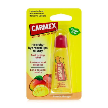 Бальзам для губ Carmex Lip Balm Peach & Mango Burst Персик та манго, 10 г CRMX-LB-PM-02 фото