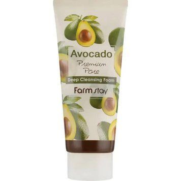 Пінка для обличчя FarmStay Avocado Premium Pore Deep Cleansing Foam 180 мл FrmSt-0001 фото