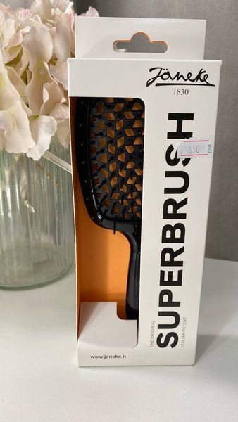 Janeke Superbrush Щітка для волосся чорна SP226NER фото