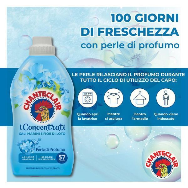 Кондиціонер-концентрат Chanteclair I Concentrati Sali Marini e Fior di Loto 1140 мл CC-IC-SMFL-1140 фото
