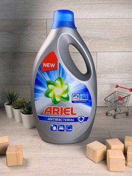 Універсальний гель для прання Ariel + Lenor Antibacterial, 6 л 67860 фото
