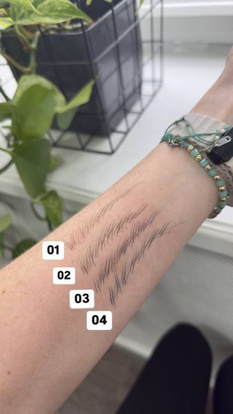 Маркер Bless Beauty для брів Micro Brow Liner 0.5мл 02 Warm Brunette BB-MBL-112 фото
