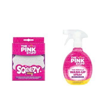 НаборThe Pink Stuff средство для мытья посуды и губка (2шт) TPS-SET-02 фото