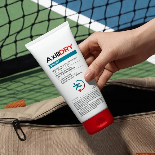 Охолоджувальний гель для душу з дезодоруючою дією AxillDRY Sport 200 мл 2551 фото
