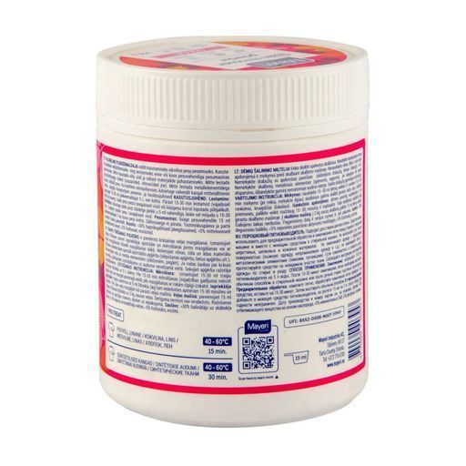 Порошок для кольорового від плям Mayeri Stain Remover Powder Color 500 г M-000004 фото