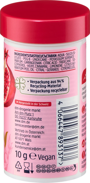 Пудра для объема волос Balea Volume Pretty Pomegranate Powder 10г 1567808 фото