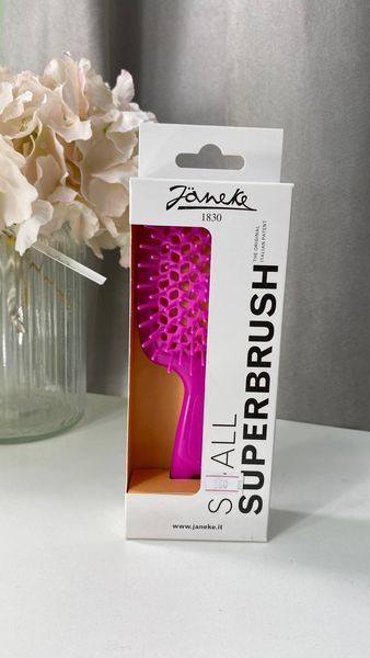 Janeke Superbrush Small Щетка для волос неоново-розовая 83SP234FF2  фото