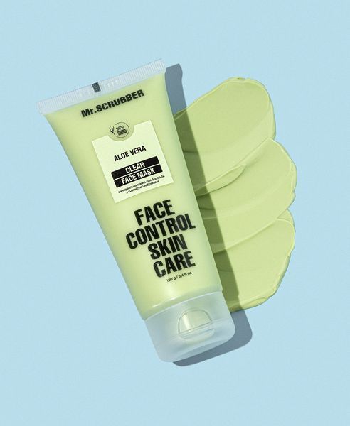 Очищающая маска для борьбы с тусклостью и отеками Clear Face Control Mr.SCRUBBER 100г 1106 фото