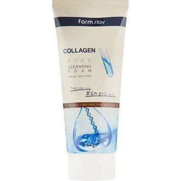 Пінка для вмивання FarmStay Collagen Pure Cleansing Foam з колагеном 180 мл FrmSt-0005 фото