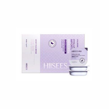 Маска для обличчя з екстрактом баклажану Hiisees Hyaluronic Acid Moisturizes Mask 7г NN-05498209 фото
