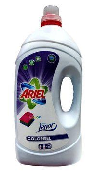 Гель для стирки Ariel ColorGel + ополаскиватель Lenor 5,65л. 410656023 фото