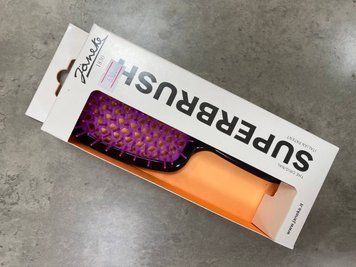 Janeke Superbrush Щітка для волосся, Чорна з фіолетовим JSB-10 фото