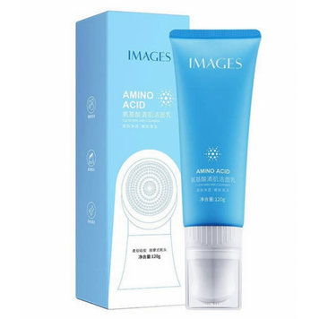 Амінокислотна пінка для вмивання із силіконовою щіточкою Images Amino Acid Cleanser, 120г 1022570 фото