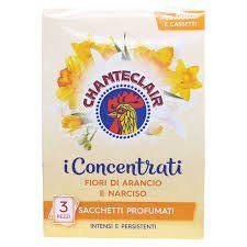 Освіжувач в гардероб Chanteclair sacchetti profumati fiori di arancio e narciso 3шт 8015194525620 фото