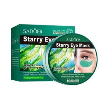 Гідрогелеві патчі з екстрактом морських водоростей Sadoer Starry Eye Mask 60 шт 573726934 фото
