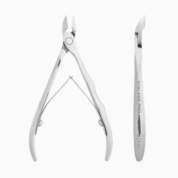 Кусачки профессиональные для кожи STALEKS PRO EXPERT 10 режущая часть 9мм NE-10-9 фото