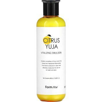 Емульсія для обличчя FarmStay Citrus Yuja Vitalizing Emulsion 280 мл FrmSt-0059 фото