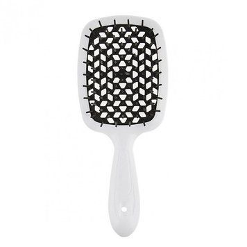 Janeke Superbrush Щетка для волос белая с черным SP226BIA фото
