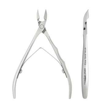 Кусачки профессиональные для кожи STALEKS PRO EXPERT 11 режущая часть 11мм NE-11-11 фото