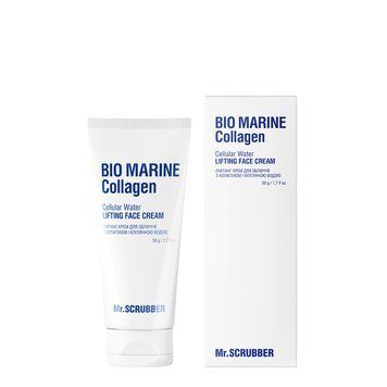 Лифтинг крем для лица Bio Marine Collagen с коллагеном и клеточной водой Mr.SCRUBBER 30г 1480 фото