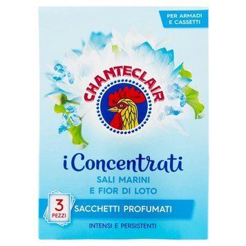 Освіжувач в гардероб Chanteclair sacchetti profumati sali marini e fior di loto 3шт 8015194525613 фото
