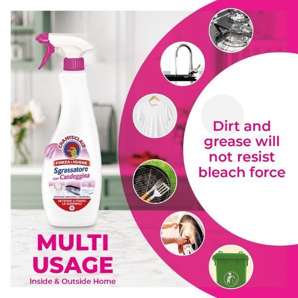 Очисник Classic Scent з відбілювачем 600мл Classic ScentDegreaser with Bleach ChanteClair СС-SCPCs-600 фото