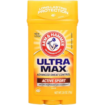 Твердий дезодорант Arm & Hammer "Ultra Max" Active Sport 73г AH-UM-AS-73 фото