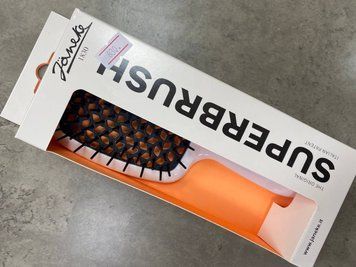 Janeke Superbrush Щітка для волосся, Світло рожева з чорним JSB-14 фото