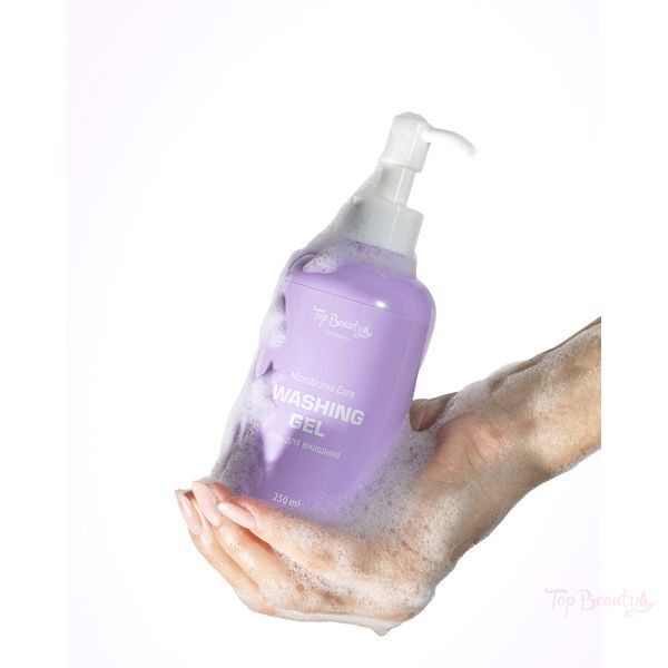 Гель для умывания с пребиотиками MICROBIOME CARE Top Beauty 250 мл УТ-00000279 фото