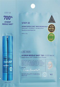 Маска для обличчя 2-етапна зі спікулами VT Cosmetics Hydrop Reedle Shot 700hl 2-Step Mask 27г 1493093 фото