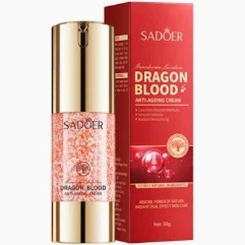 Легкий крем із кровʼю дракона для здоровʼя шкіри SADOER Dragon Blood Anti-Wrinkle Cream, 30г 0752 фото