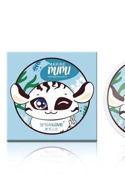 Гідрогелеві патчі для очей з екстрактом фукуса Mumu Seaweed Hydrogel Eye Patch Sersanlove 60шт SL-MSHEP-60 фото